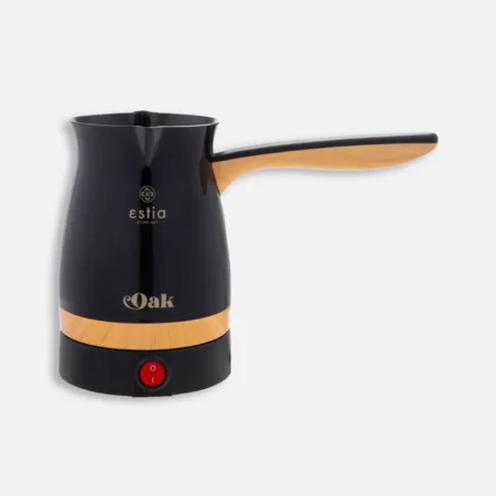 Estia oak Ηλεκτρικό Μπρίκι 800w με Χωρητικότητα 750ml Μαύρο